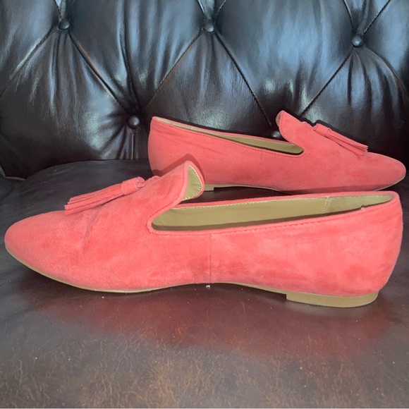 Jcrew suede tassel smoking loafers - Picture 5 of 16